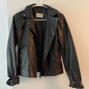 Faux Leather Jacket (XS)
